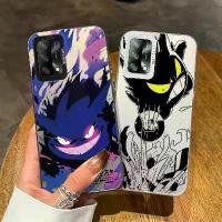 ราคา Suitable for OPPO A74 A95 4G F19 F19S A55 4G Cartoon luxurious Smartphone Soft Phone Case 2 in 1 Gengar Pokémon Shockproof Back Cover (1734104560464332641)
