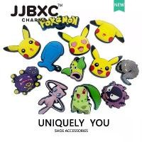 ราคา JJBXC ตัวติดรองเท้า charm หัวเข็มขัดตกแต่งสัตว์เลี้ยงการ์ตูน Pokémon สำหรับรองเท้า อุปกรณ์ตกแต่งรองเท้า (1734627398788810562)