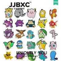 ราคา JJBXC ตัวติดรองเท้า charm หัวเข็มขัดตกแต่งรองเท้าแฟชั่น ลายการ์ตูน Pokémon Pikachu สำหรับตกแต่ง อุปกรณ์ตกแต่งรองเท้า (1734523341712557890)