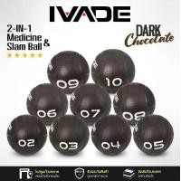 ราคา 2-IN-1 ลูกบอลน้ำหนัก 2-10KG Medicine & Slam Ball สี DARK CHOCOLATE - เครื่องออกกำลังกาย แบรนด์ IVADE (1735454838401762904)