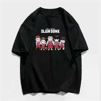 ราคา เสื้อยืดแฟชั่นบุรุษ SLAM DUNK พิมพ์เสื้อยืด คอกลม แขนสั้น oversize สไตล์สตรีท จัดส่งจากกรุงเทพฯ kkycเสื้อผ้า S-7XL เสื้อ (1735060630252848635)