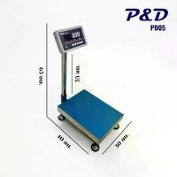 ราคา P&D เครื่องชั่งดิจิตอล รุ่น PD05 จอ LED สีแดง ขนาด 30x40 ซม. รองรับ RS232 ฟังก์ชั่นนับจำนวน น้ำหนักสะสม และเช็คน้ำหนัก รับประกัน 1 ปี ตัวเลขขนาดใหญ่ 1.5 นิ้ว โหลดเซลล์ยี่ห้อ Zemic (1734386643286263712