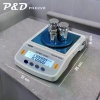 ราคา P&D เครื่องชั่งดิจิตอล PD02 ความละเอียดสูง 300g. 500g. 600g. 1200g. รองรับ Tare/Counting จอ LCD พอร์ต RS232 สำหรับความแม่นยำสูง รับประกัน 1 ปี (1732922332029421472)