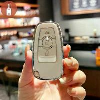 ราคา TPU ปลอกหุ้มกุญแจรถ [HOT PPLCD] เคสป้องกันรีโมทควบคุมอัจฉริยะ อุปกรณ์เสริมรถยนต์สำหรับ GWM Great Wall Haval H6 ID46 433MHz กุญแจเข้าระบบไร้กุญแจ (1735260253710157087)