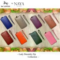 ราคา แนะนำ แนะนำ กระเป๋าสตางค์หนังวัวแท้ De'Lonchi Lady Drumdry Zip Lock Collection by NAYA กระเป๋าซิบรอบหนังดรัมดราย สีสันสดใส ทนทานTikTok (1734394281826944133)