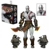 ราคา NECA God of War 3 สุดยอดคราทอส รุ่น Deluxe รูปฟิกเกอร์ทรงกล่อง (1735519864430560981)