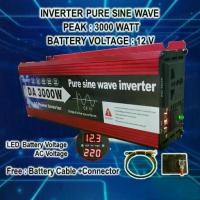 ราคา ※สากล 12V/24V to 220V 3000W ตัวแปลงไฟ DCเป็นAC แปลงไฟรถเป็นไฟบ้าน หม้อแปลงไฟ ตัวแปลงไฟรถ วัตต♫ (1733366252371477819)