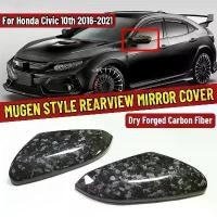 ราคา ฝาครอบกระจกมองข้างด้านหลังแบบคาร์บอนแห้ง สำหรับ Honda Civic รุ่นที่ 10 สไตล์ Mugen รุ่น Type R (FK8 ปี 2016–2021) ฝาครอบกระจกมองข้างด้าน เป็นอะไหล่/อุปกรณ์ตกแต่งรถยนต์ (1735541434681624184)