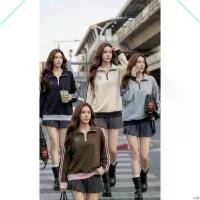 ราคา ♞#Cotton Candy เสื้อวอร์ม a แขนแต่งแถบ **ป้ายส่งออกค่ะ♤TH COD (1735557209892881715)