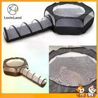ราคา Lovinland กรงอุโมงค์แมวแบบ2 In 1พับได้ เต้นท์เล่นในร่มและอุโมงค์กลางแจ้งสำหรับแมวลูกแมวกระต่ายแฮมสเตอร์ (1735557464895489136)