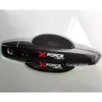 ราคา ✣เบ้ากันรอย ครอบมือจับ เบ้ารองมือเปิดประตู เบ้ากลม Mitsubishi X Force Hev เคฟล่า✼ (1732846445612860445)
