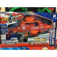 ราคา ปืน Fire⚡️storm ปืนเนิฟ กระสุนโฟม พร้อมกระสุนโฟม 20 ลูก (1735050791012107533)