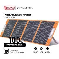 ราคา โซล่าเซลล์ 【COD】FlashFish TSP100W แผงโซลาร์เซลล์แบบพับได้ 18V Monocrystalline Solar Cells แผงโซลาร์เซลล์น้ำหนักเบาที่จัดเก็บพลังงานแบบพับได้ที่ชาร์จพลังงานแสงอาทิตย์ (1734954606751417799)