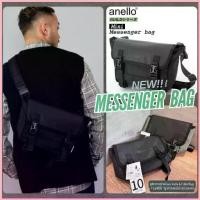 ราคา [สะพายข้าง กันน้ำ!!] กระเป๋า Anello GRAND Messenger Bag รุ่น AT-C2543 ขาย (1735540564720388021)