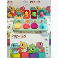 ราคา กล่องของเล่น ไดโนเสาร์ เกมส์ไดโนเสาร์ซ่อนหา Pop Up Animal กล่องป๊อปอัพสัตว์ ของเล่นเด็ก (1735554179614017335)