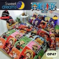 ราคา คลังสินค้า SWEET DREAMS ชุดผ้าปูที่นอน วันพีช One Piece OP47 #วันพีซ ลูฟี่ โซโร ซันจิ นามิ (1734474316919309791)
