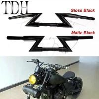 ราคา แฮนด์มอเตอร์ไซค์เหล็กสีดำขนาด 1 นิ้ว แบบ Drag Z สำหรับ Harley Custom Chopper Bobber Softail Dyna XL Sportster Nightster [COD] (1733545582412335096)