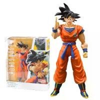 ราคา ฟิกเกอร์หายาก SHF ดราก้อนบอล Z อะนิเมะ ฟิกเกอร์โกคูผมดำ ขนาด 15 ซม. โมเดลของเล่นสะสมสำหรับเด็ก (1733929401439061355)