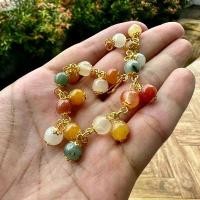ราคา ACBสร้อยข้อมือหยก 5 สี ตัวเรือนทองเหลืองแท้ ชุบทอง 24 เค งานมือ สวยละเอียด หยกเนื้อดี (1733762973992650003)