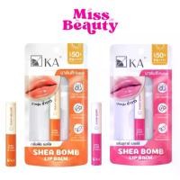 ราคา (1 ชิ้น) KA Shea Bomb Lip Balm เค.เอ. เชีย บอมบ์ ลิปบาล์ม 2.2 กรัม (1734959343200404757)