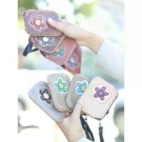 ราคา กระเป๋าสตางค์ใส่เศษเหรียญ กระเป๋าใส่เศษเหรียญหนังแท้ พร้อมสายคล้องมือ รุ่น ซากุระ (CPE) งานแฮนเมด ไซต์กระทัดรัด พกพาง่าย คําแนะนําผลิตภัณฑ์ใหม่ของเดือนนี้ (1731288054647523510)