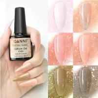 ราคา ( CANNI ซากุระ ) สีทาเล็บเจล ยาทาเล็บเจล สีเจลทาเล็บ 7.5ml สีเจลกากเพชร ชิมเมอร์ละเอียด (1729680522525248013)
