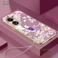 ราคา เคสโทรศัพท์ซิลิโคน Tuu3C สำหรับ OPPO Reno 8T 4G OPPO Reno 8T 5G OPPO Reno 7Z OPPO Reno 8Z ซากุระ สวย No.35950 ส่งสายคล้อง (1729882888171522788)