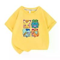 ราคา เสื้อผ้าเด็กโปเกมอน พิคาชู เสื้อยืดแขนสั้นพิคาชู สำหรับเด็กอายุ 3-14 ปี เสื้อผ้าบริสุทธิ์ลายเอลฟ์ โปเกมอน พิคาชู เสื้อผ้าเด็ก แขนสั้น (1733567241624323194)