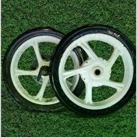 ราคา ♝ล้อแม็ก Yamaha Fino125i [จานดิส3รู]ขอบเดิม พร้อมยาง( มือสองแท้ พร้องใช้)✦ (1735499712815531324)