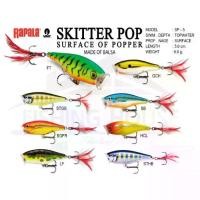 ราคา 【จัดส่งจากประเทศไทย】 【จัดส่งทันที】 ราพาล่าสกิตเตอร์ป๊อป SP-5 ราพาล่า สกิตเตอร์ ป๊อป RAPALA SKITTER POP SP05 (1733620709826331821)