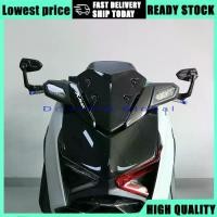 ราคา กระจกบังลมสไตล์สปอร์ตสำหรับ Yamaha XMAX 300/250/125 (ปี 2023/2024) ชิ้นป้องกันและทับกระจกบังลมแบบแรงกระแทก มีให้เลือกสีควัน/ใส/เงิน อุปกรณ์เสริมกระจกบังลม (1735264122750928824)