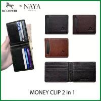 ราคา กระเป๋าสตางค์หนีบแบงค์ แถมใส่เงินได้หนังแท้ Chamois Money Clip 2in1 บางเฉียบ ใส่บัตรได้เยอะ หนังนุ่ม ทนทาน แบงค์ไม่โผล่ คําแนะนําการขายที่ร้อนแรงในเดือนนี้ (1735485775735654318)