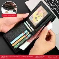 ราคา Leather Wallet Men's 2025 New Design Wallet Men Genuine Leather Short Sleeve Men's Wallet Leather Wallet Leather Wallet Men's Design Money Holder Wallet Men's Currency Holder Wallet (17333730203888861