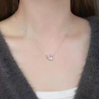 ราคา 【เก็บเงินปลายทาง】 สร้อยเงิน French love สร้อยเพชร สร้อยแฟชั่น สร้อยคอเงินแท้ สร้อยคอผู้หญิง สร้อยคอเงิน (1735563665909253786)