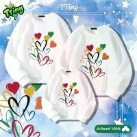 ราคา LOVE รัก We are family เสื้อสเวตเตอร์เด็ก เสื้อสเวตเตอร์ผู้หญิง แขนยาว เสื้อสเวตเตอร์ผ้าฝ้ายแท้ เสื้อสเวตเตอร์คอกลม ชุดครอบครัว oversize เสื้อผ้าสตรี เด็กแฟชั่นเนื้อไทย ราคาถูก ผ (1733464632040654630)