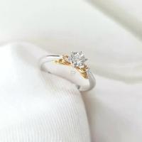 ราคา แหวนเพชรชูเม็ดเดี่ยว Amantio Diamond 0.10กะรัต E Color vvs 18k (1731250265554193064)