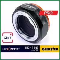 ราคา รุ่น PRO K&F M42-E SONY แข็งแกร่ง ( เมาท์แปลง Pro M42 - Sony E FE / M42-Nex Lens Adapter KF ) (1735547572243498573)