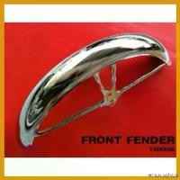 ราคา ectocoshop คุณภาพรับประกันได้ FRONT FENDER CHROME Fit For YAMAHA YG1 YG5 YGS1 YB100 YL1 YL2 YL3 // บังโคลนหน้า ชุบโครเมี่ยม เบาะ yamaha finn 115 มอเตอร์ไซค์ Motorcycle (1730668758474787317)