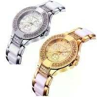 ราคา HANNAH MARTIN นาฬิกาข้อมือผู้หญิง สาย Alloy Ceramic รุ่น HM742 (1734894741747828211)