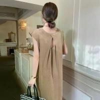 ราคา Taylor dress เดรสยาวแขนสั้น เดรสไหมพรม เดรสสไตล์เกาหลี TS1122 (1734568660827670415)