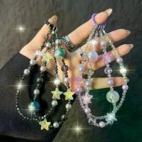 ราคา Langston Taylor อินส์ ปลาดาวคริสตัล สายคล้องโทรศัพท์มือถือ สองชั้น เชือกกันหาย จี้ห้อยกระเป๋าข้อมือ การออกแบบสร้อยข้อมือลูกปัด ประดับลูกปัดสั้น สายรัดข้อมือ อุปกรณ์เสริมกระเป๋า (1735184154789840486)