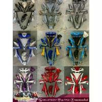 ราคา [ รวมสี ]ชุดสีมีโอ125คาบู แท้ทำสี สีแต่ง,เดิม แฟริ่ง Yamaha Mio125คาบู 13 ชิ้นแท้ทำสีพร้อมสติกเกอร์ (1733898059334256620)
