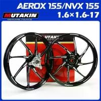 ราคา MUTAKIN ล้อแม็ก 801 RIM ล้อแม็กคลิก สำหรับYAMAHA AEROX155 NVX 1.6*1.6-17 ล้อแม็กพร้อมลูกปืนบูช ล้อแม็กขอบ17 (1733783006545675604)