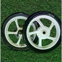ราคา ล้อแม็ก Yamaha Fino125i [จานดิส3รู]ขอบเดิม พร้อมยาง( มือสองแท้ พร้องใช้) (1734628896512247777)