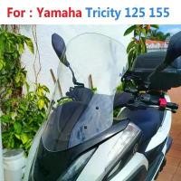 ราคา (COD) For Yamaha Tricity 125 155 Tricity125 Tricity155 Motorcycle Windshield Screen Wind Deflectors WindScreen Viser Visor Gray (1733563801023644804)