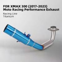 ราคา สำหรับ YAMAHA XMAX300 ข้อศอกไทเทเนียม Akrapovic ลดเสียงดังท่อไอเสีย XMAX 300 ปี 2017–2023 (1734981463986308332)