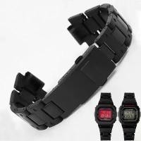 ราคา สายนาฬิกาพลาสติกและเหล็ก คุณภาพสูง สำหรับผู้ชาย เหมาะกับ Casio G-SHOCK รุ่น DW5600, GW-M5610, GA-2100 และ DW-6900 สีดำ (1735053792760661202)