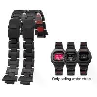 ราคา สายนาฬิกาสำหรับ Casio รุ่น G-SHOCK GA-2100, DW-5600, DW-6900, GW-M5610/B-5600 สายพลาสติกสีดำพร้อมเหล็ก สำหรับผู้ชาย สายเปลี่ยนแบบกีฬา (1735053772530418898)
