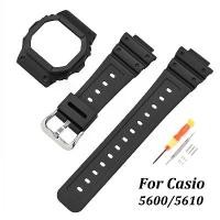 ราคา Suitable for TPU watch for Casio G-Shock digital watch DW-5600E DW-5000 DW5600HR GW-M5610 GW-B5600 DW-5030 GWX-5600C silicone rubber watch bracelet waterproof watch (1735240471510615059)