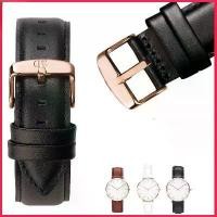ราคา สายนาฬิกา DW, หนังแท้, สำหรับผู้ชายและผู้หญิง, เข็มกลัด, สายโซ่นาฬิกา DW Daniel, สายหนังวัว (1731812424615626083)